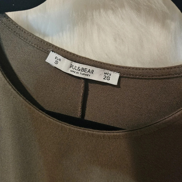 Pull&Bear Cutout Shoulder Mini Dress - Picture 4 of 5